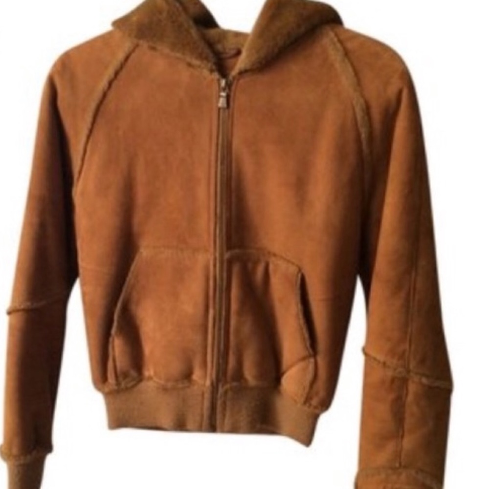 Ugg Suede Genuine Leather Jacket